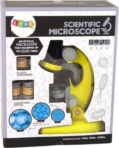 Aumentos 100×/400×/1200× para detalles asombrosos