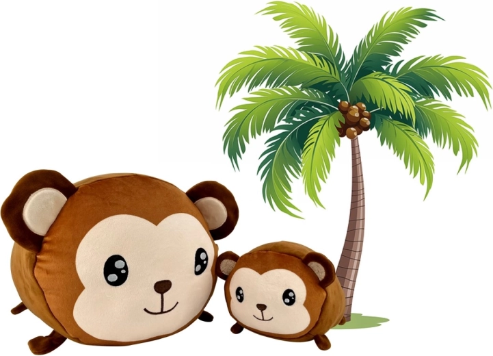 Diseño tierno de mamá y cría