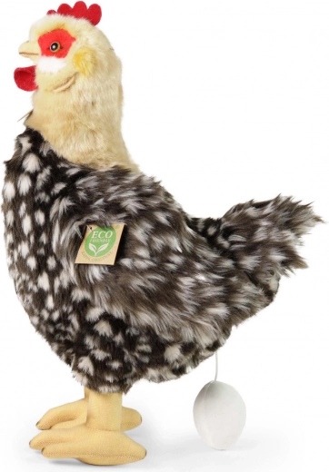 Divertido huevito de tela con cordón