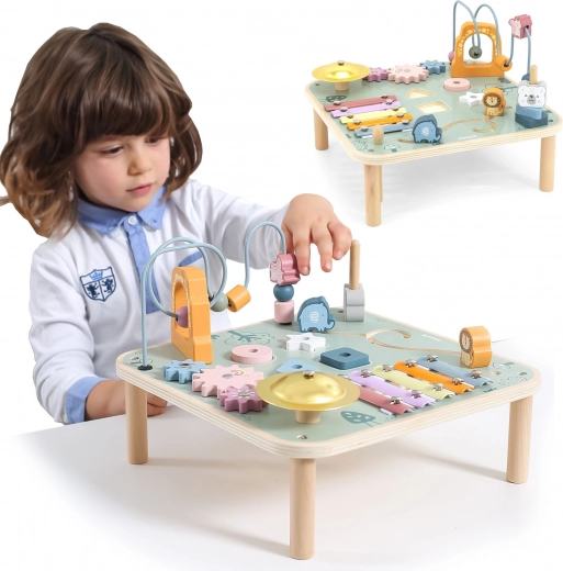 Estación de juego multifuncional para pequeños exploradores