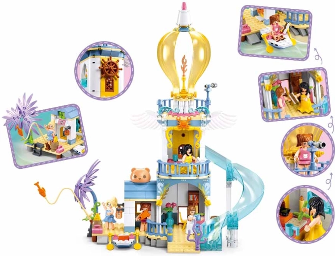 Torre creativa de fantasía