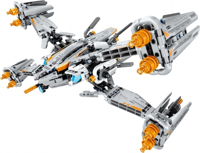 Propulsión mecánica y alas móviles