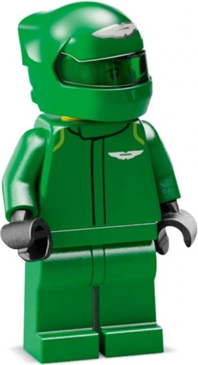 Minifigura de piloto ASTON MARTIN