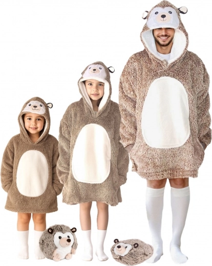 Capucha espaciosa y gran bolsillo