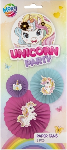 Encantador motivo de unicornio