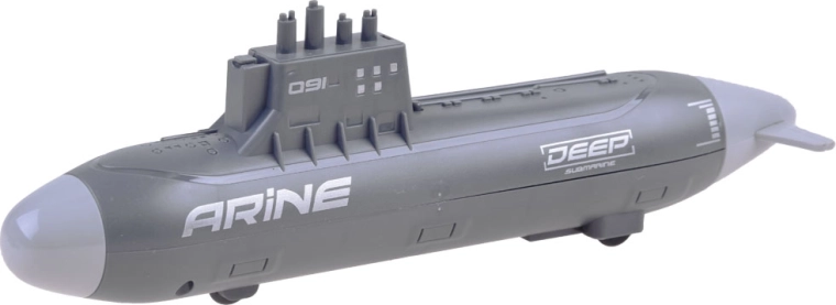 Submarino con propulsión realista