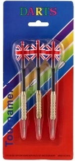 Elegantes plumas Union Jack