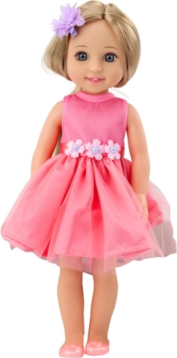 Elegante vestido rosa