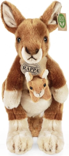 Dúo adorable: canguro con cría