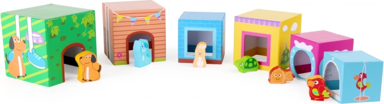 Los animalitos encuentran su casita