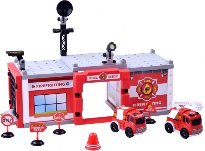 Construye tu propia estación de bomberos