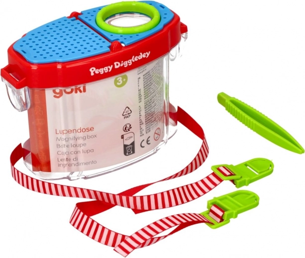 Lupa integrada para una observación detallada