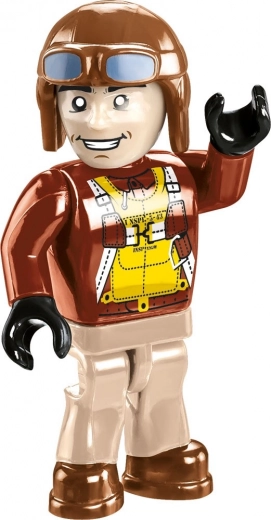 Minifigura de piloto y licencia oficial