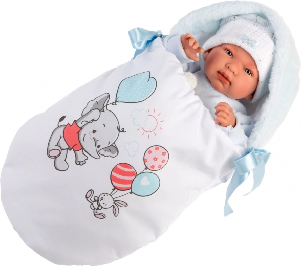 Saco cálido para un juego realista