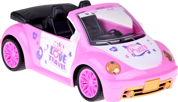 Diseño rosa con estilo para muñecas