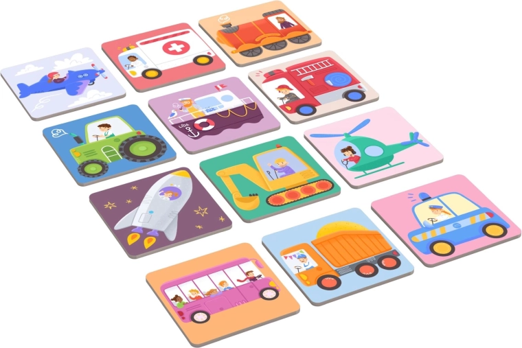 Cartas grandes y resistentes para manos pequeñas