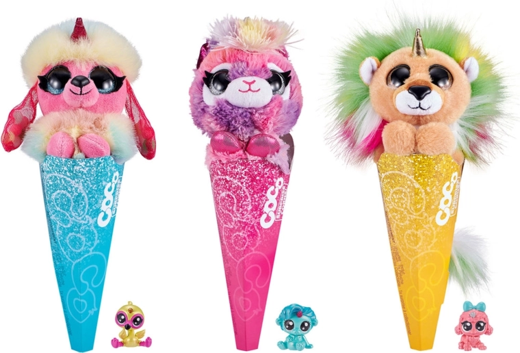 Doble diversión: peluche + mascota bebé