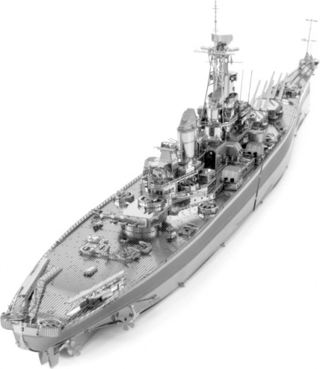Modelo metálico grande e impresionante
