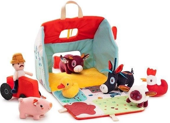 Granja desplegable llena de detalles