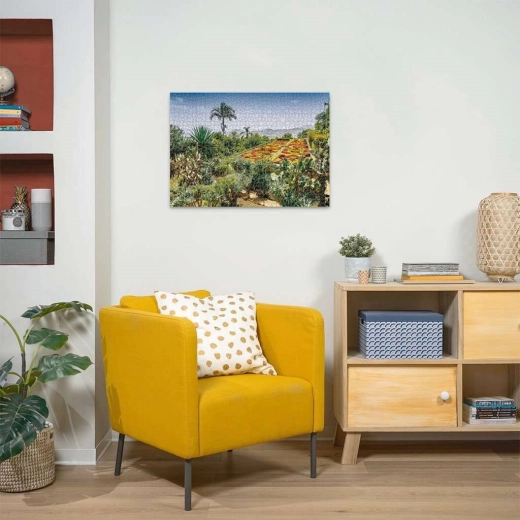 Decoración que ilumina el interior