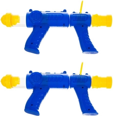 Dos pistolas para diversión en equipo