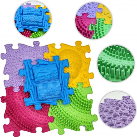 Texturas variadas para la estimulación sensorial