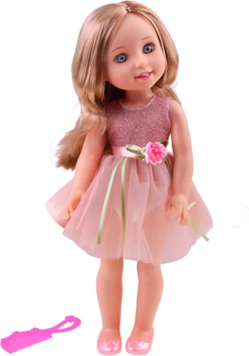 Pelo largo para peinar con peine