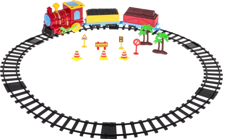 Juego de tren completo con vía circular
