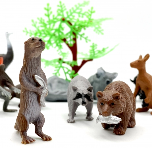 Detalles realistas y especies variadas