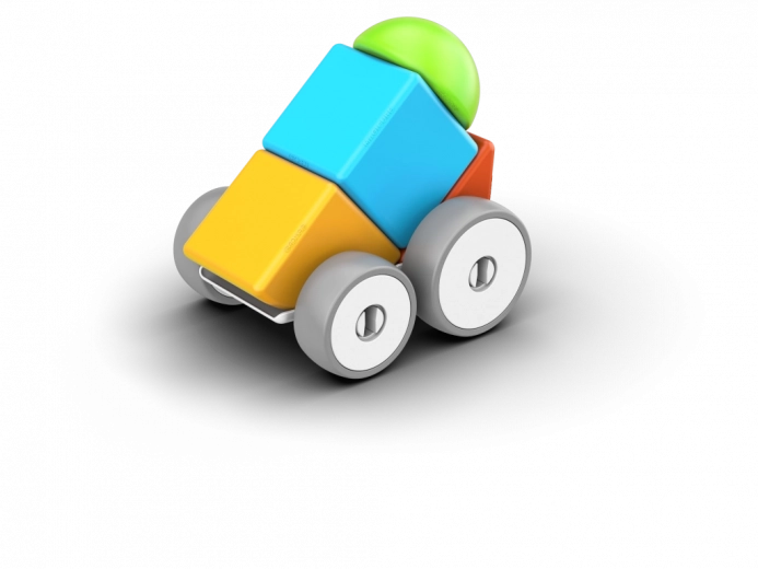 Cochecito rodante con dos chasis