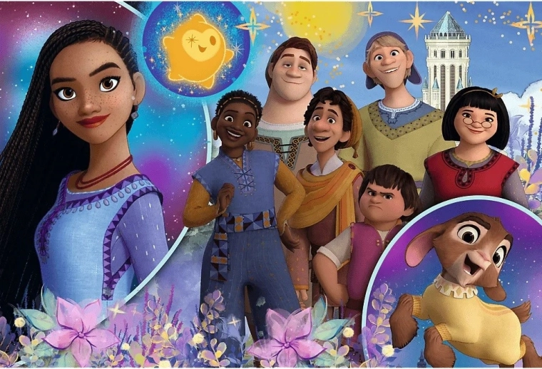 Ilustraciones mágicas de la película Disney Wish