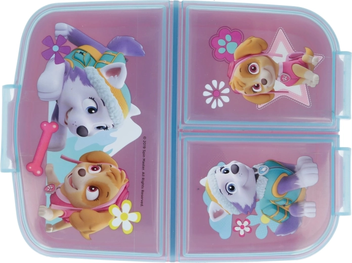 Tres compartimentos separados para un tentempié perfectamente organizado