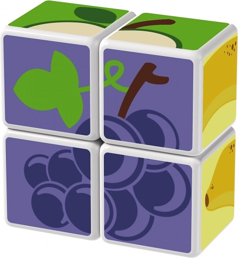 Motivos de frutas que enseñan y divierten