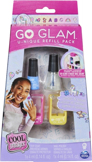 Esmalte de color + esmalte de acabado