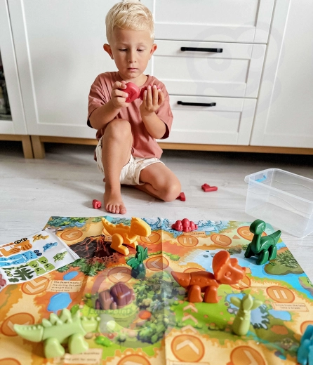 Figuras de dinosaurios interactivas