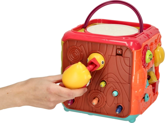 Divertido juego “alimenta al pajarito” con bichitos