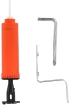 Balón y bomba incluidos