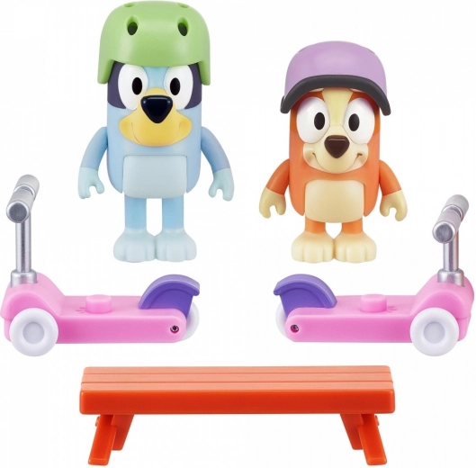 Patinetes con ruedas que giran libremente