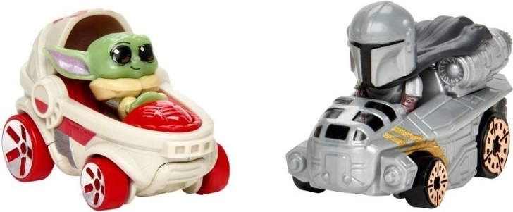 Coches exclusivos Grogu y Mandalorian