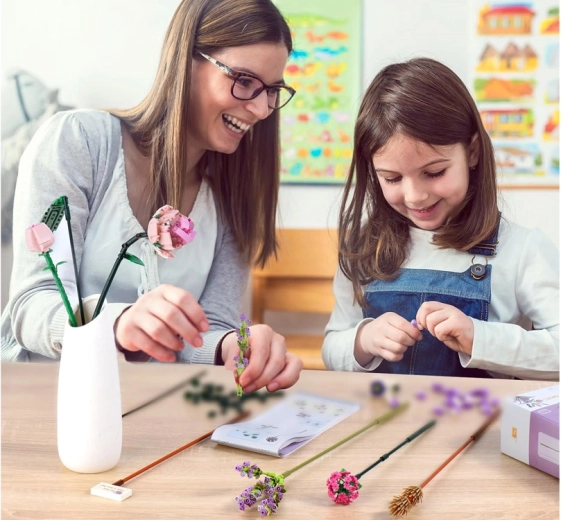 Construcción creativa con instrucciones detalladas