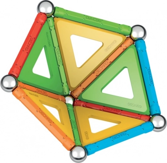 Paneles de colores para crear formas 3D