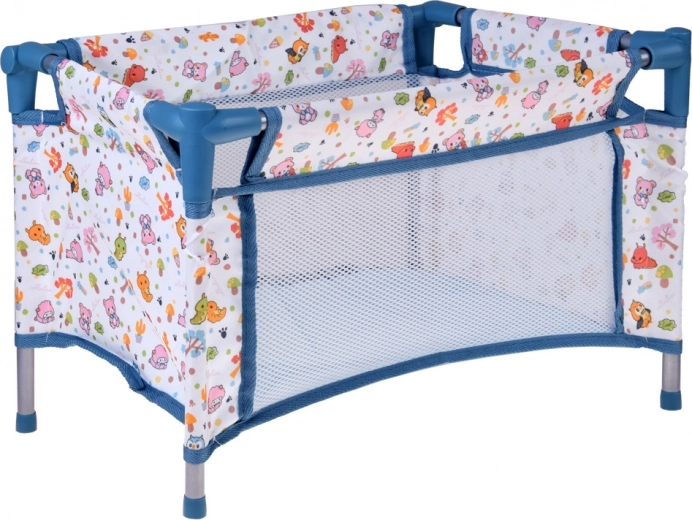 Cuna de viaje con malla transpirable y bolsa