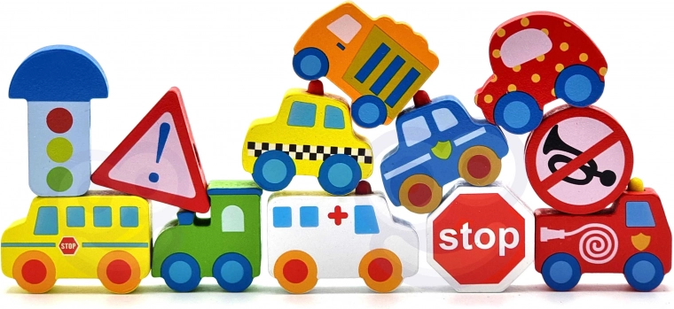 Aprender jugando: vehículos y señales de tráfico