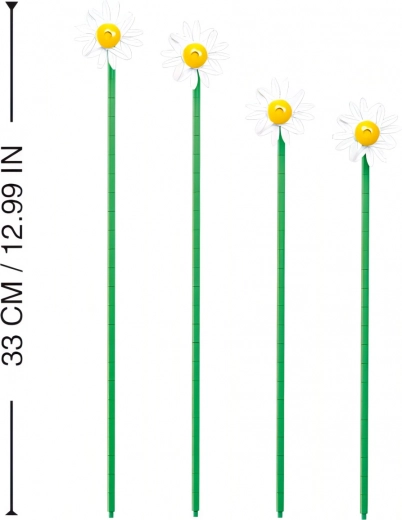 Flores altas y llamativas