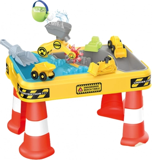 2 en 1: agua y arena en una sola mesa