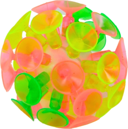 Pelota de colores con ventosas