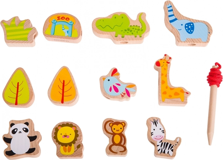 Madera resistente y set de 13 piezas para manos pequeñas