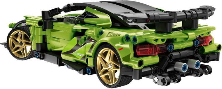 Diseño deportivo realista de 429 piezas