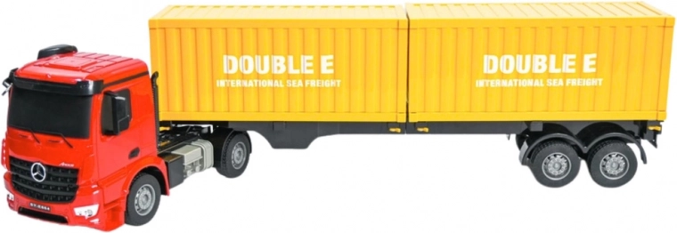 Remolque desmontable y contenedor con apertura