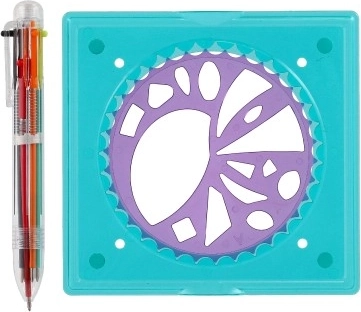 Trazos estables gracias al marco antideslizante